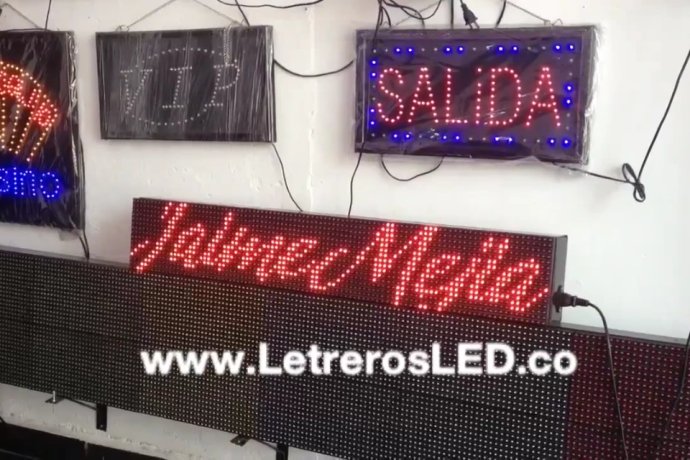 Aviso LED SIgn, Pantalla LED Sign, Letrero LED Sign, Moving Sign LED.