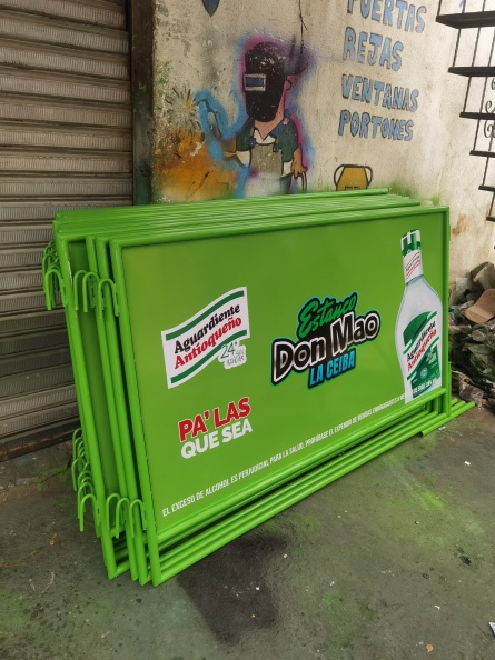 Fabricacion de Vallas de Contencion