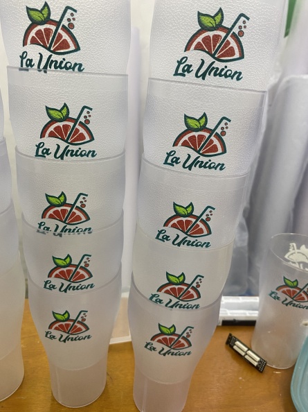 Impresion sobre vasos de plastico