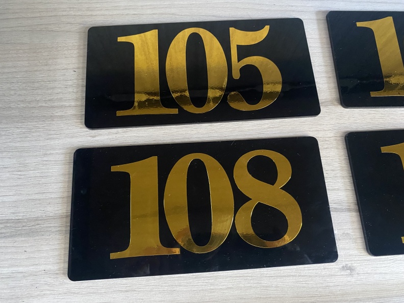 Nomenclatura para cuartos de Hotel