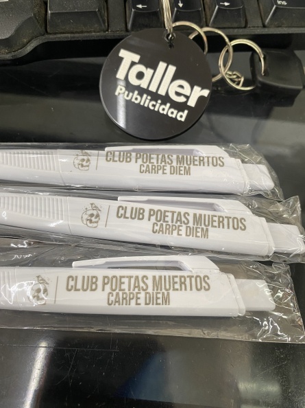 Lapiceros Impresos – Diseño Club Poetas Muertos